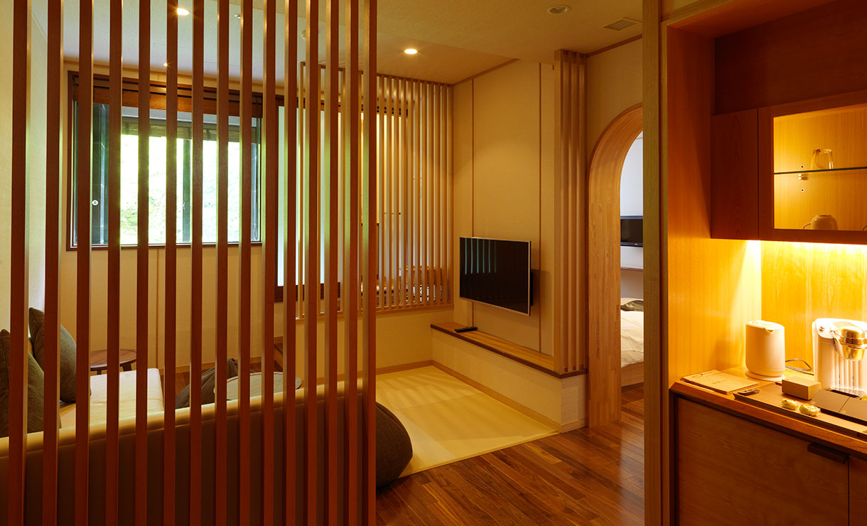 DX Japanese & Western Room with Hot Spring Bath