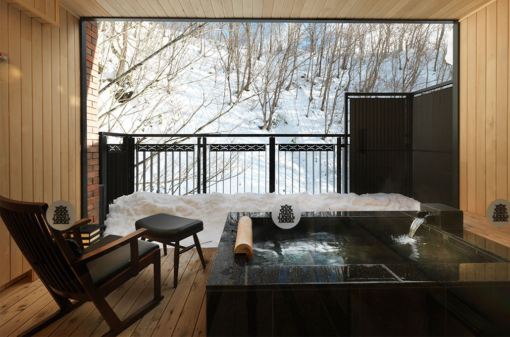Suite with Private Open-Air Bath(winter)