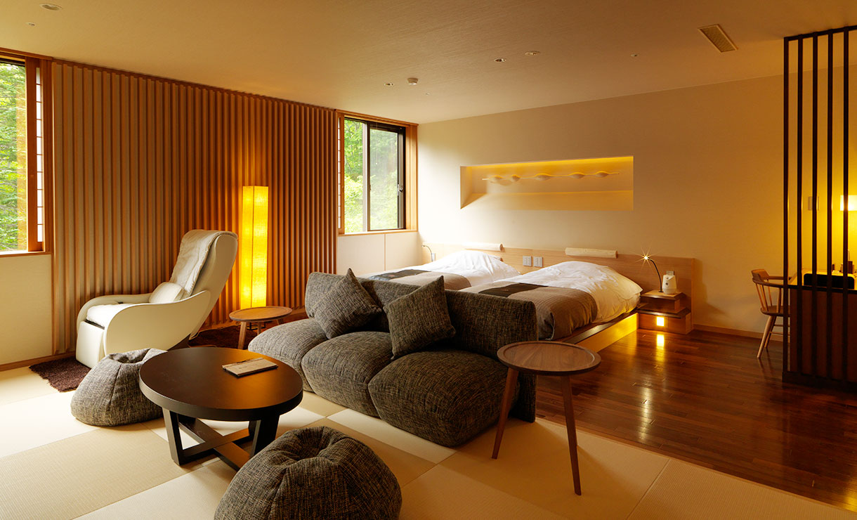 温泉露天風呂付スイート